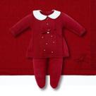 Saída de Maternidade Bebê Menina Vermelho Laço Pérolas- Hug Tamanho:RNCor:Vermelho Saída de Maternidade Bebê Menina Vermelho Laço Pérolas- Hug Tamanho:RNCor:Vermelho