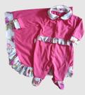 Saída de maternidade feminino-macacão manta kit maternidade