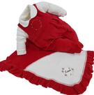 Saida de Maternidade Plush Bebê Menina Zafielo Luxo Ref 2020