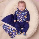 Saída de Maternidade Roupa Para Bebê Menino Mimo Aconchego Safari