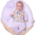 Saída de Maternidade Roupa para Bebê Menino Mimo Safari e Panda