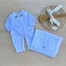 Saída de maternidade Valência em tricot 3 peças Saída de maternidade Valência em tricot 3 peças