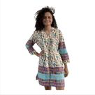 Saida De Praia Bata Tunica Indiana Bata Feminina Estampada Floral Viscose Moda Africana