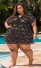 Saída De Praia BIG Plus Size CANGA arrastão cordao do tam 46 ao 68
