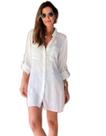 Saida de Praia Camisão Max Camisa Chamise Manga Longa Verão