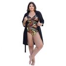 Saída De Praia, Camisão Preto, Plus Size, Tams. 48-54