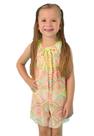 Saída de Praia Estampado Colors Infantil Mon Sucrê