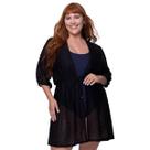 Saída de Praia Feminina Rendada Plus Size Selene
