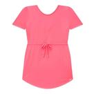 Saida de Praia Juvenil Lilimoon Malha UV DRY 50+ Rosa Neon Tamanho:14Cor:Igual da foto