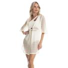 Saida de Praia Kaftan Curto Daniela Tombini Santorini Branco Saida de Praia Kaftan Curto Daniela Tombini Santorini Branco