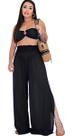 Saída de Praia Pantalona Feminina Leve Confortável Promoção