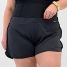 Saída de Praia Uai Brasil Shorts Plus Size Feminina