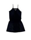 Saída de Praia Vestido Liso Preto Feminino She Ref:383.02