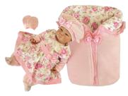 Saida Maternidade De Saco Plush Menina FLORAL