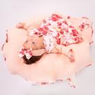 Saida Maternidade Feminina Para Bebe Floral 4 peças