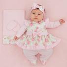 Saída Maternidade Menina Kit 05 Peças Catarina Roupas de Bebê