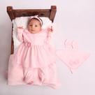 Saida Maternidade Menina Rosa De Brilho