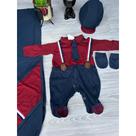 saída maternidade menino suspensório 4 peças gravatinha saída maternidade menino suspensório 4 peças gravatinha
