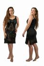 Saída Praia Curta Vestido Decote Trabalhada Moda Blogueira Saída Praia Curta Vestido Decote Trabalhada Moda Blogueira