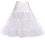 Saiote Amei Tule Tutu Armação C/ Elástico Vestido Anos 60