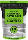 Sais de banho de spa Aromasong Sal do Mar Morto com aloe orgânico 8,6 kg