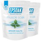 Sal de banho Epsoak Muscle Soak Epsom Salt 2 kg com óleos essenciais