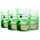 Sal Grosso100% Natural Sem Iodo Premium Pouch Kit 4 100g