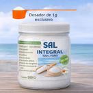 Sal Integral Natural sem Iodo Culinário 500g Rico Em Minerais