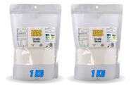 Sal Marinho Integral Moído Sem Iodo C/2 Un 1kg ( Total 2kg )