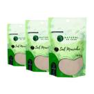 Sal Marinho Organico 100% Natural Alta Qualidade Pouch Kit 3 100g