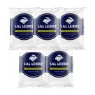 Sal Marinho Refinado Lebre 1kg Kit com 5 Unidades