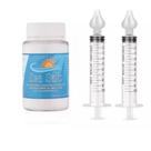 Sal Para Lavagem Nasal 100g + 2 Seringas Aspirador Nariz