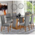 Sala de Jantar Amarilla C 6 Cad Iza Mel Cinza Vd Grafite
