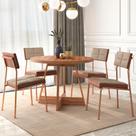 Sala de Jantar Carraro Mesa Átria Redonda 4 Cadeiras Neo Sala de Jantar Carraro Mesa Átria Redonda 4 Cadeiras Neo