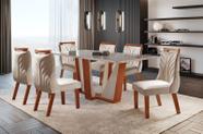 Sala de Jantar Completa com 6 Cadeiras Veneza - LJ