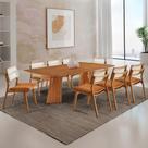 Sala De Jantar Mesa Florida Tampo Laminado Barril 8 Cadeiras Star Caramelo/imbuia Nat/cinam Imbuia Sala De Jantar Mesa Florida Tampo Laminado Barril 8 Cadeiras Star Caramelo/imbuia Nat/cinam Imbuia