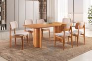 Sala de Jantar Moderna 6 Cadeiras - Skye - Requinte Salas