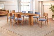 Sala de Jantar Moderna 8 Cadeiras - Sage - Requinte Salas