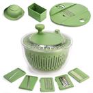 Salad Spinner SUSTEAS Large de 4,25 Qt com fatiador e peneira de 5 lâminas