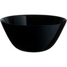 SALADEIRA ARCOPAL ZELIE VIDRO TEMPERADO 2,6L 10x24x24cm PRETO