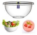 Saladeira Bowl Niquelart 7,8 Litros Variação De Cores