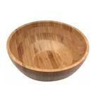 Saladeira de Bambu Circular - bowl grande