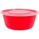 Saladeira em Plástico com Tampa 4,6 l Zeek Linha POP