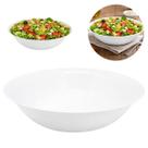 Saladeira Melamina 25cm Redonda Branca P/ Buffet