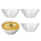 Saladeira Menu De Vidro 390ml Tigela Opaline Multiuso 4 Unid