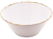 Saladeira Oval Wolff Mesa Bambu Branco