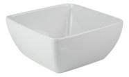 Saladeira Quadrada 19cm Cor Branco