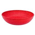 Saladeira redonda 2,4lt tigela bowl 25cm vermelho