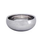 Saladeira Redonda Inox 28x12 cm com Parede Dupla Diplomat