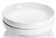 Saladeiras DOWAN Pasta 1,9 L, conjunto de 2 tigelas de cerâmica, 25 cm, casamento